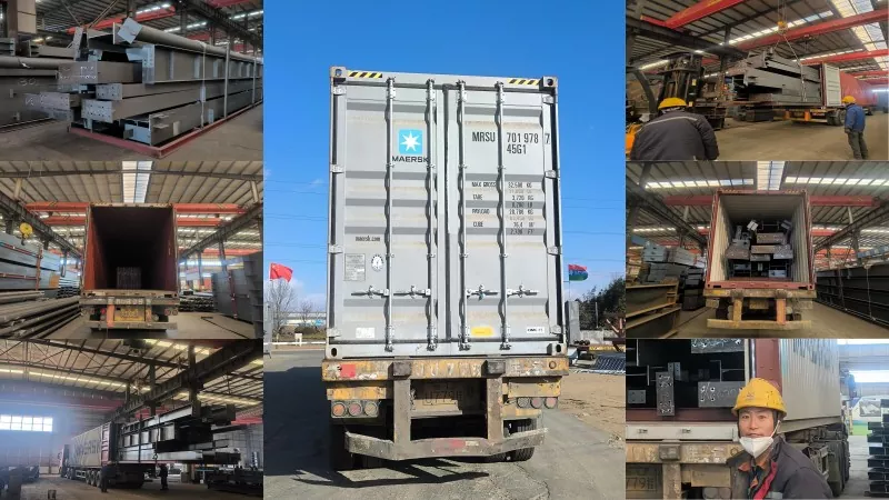 EIHE Steel Struktur Grup Pangiriman Log Log