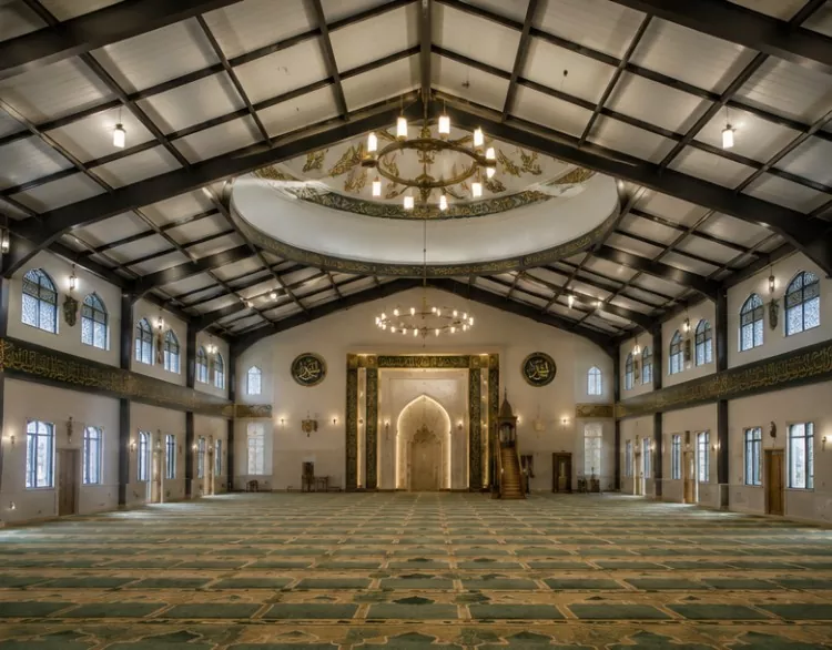 Naha Bisa Ngawangun Masjid Struktur Baja Ngahontal Gaya Arsitéktur Islam Tradisional?