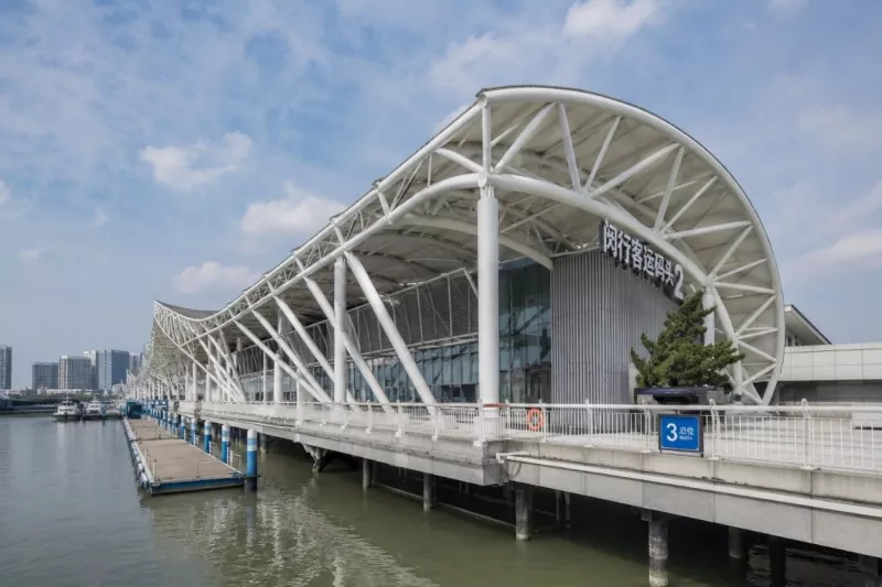 Pangwangunan sarta Évolusi Steel Struktur Cruise Terminal Konstruksi