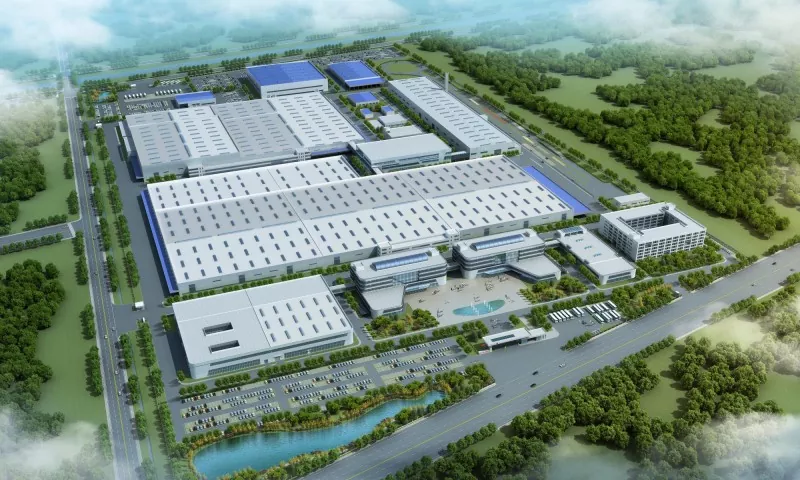 EHSS Prefab Steel Plant pikeun Auto Industrial Parks