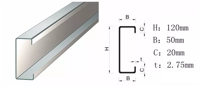 Dina Konstruksi Gudang Portal Frame Steel, Kedah C-Shaped Steel atanapi Z-Shaped Steel Dipaké salaku Purlins?
