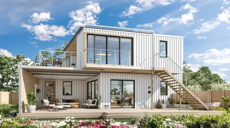 Brand-anyar Prefabricated Steel Wadahna House