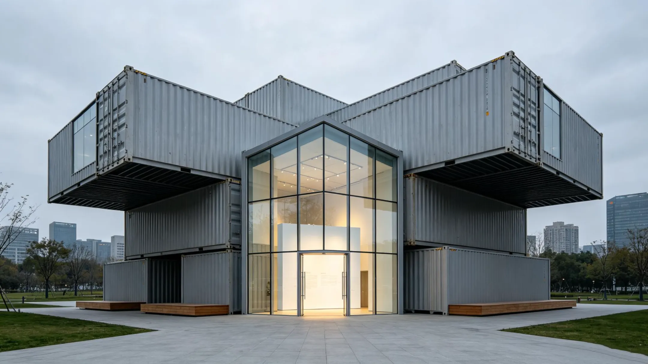 Pangwangunan Aula Pameran Wadahna