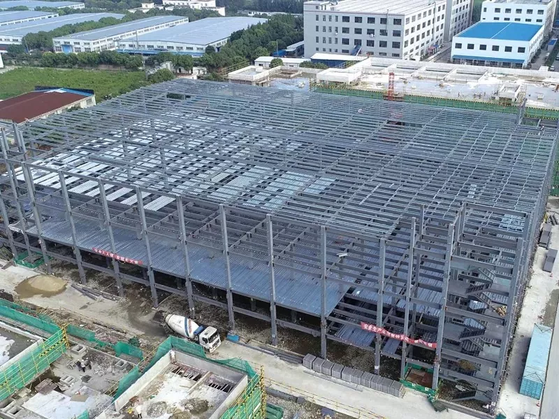 Gudang Struktur Baja Prefabricated Ramah Lingkungan