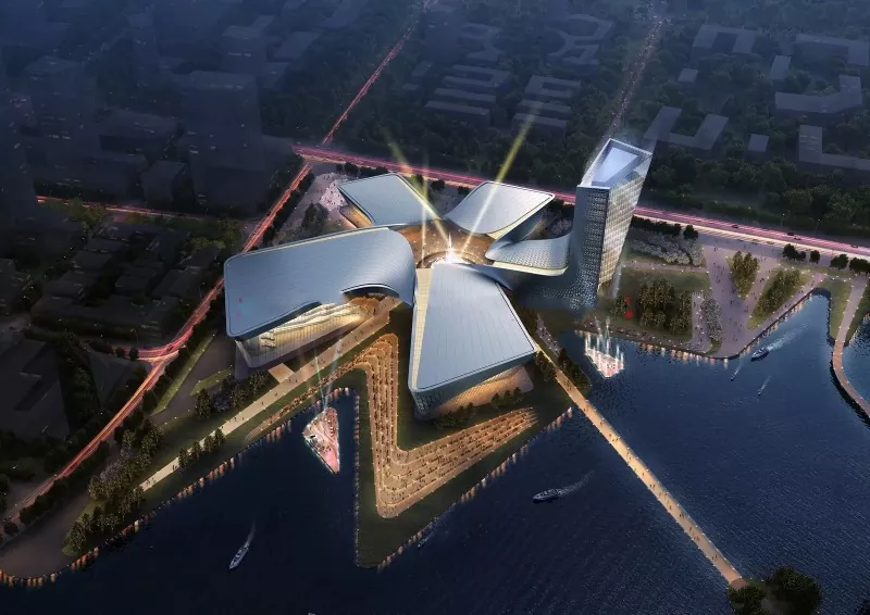 Méwah Seni Pameran Aula Konstruksi Steel
