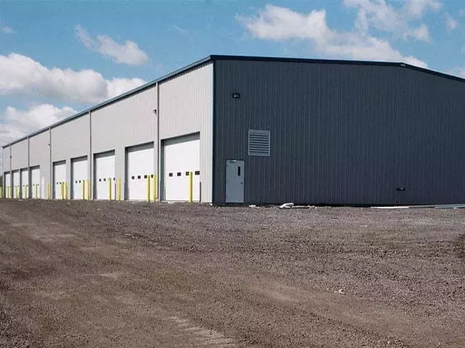 Praktis jeung Éndah Prefabricated Steel Gudang