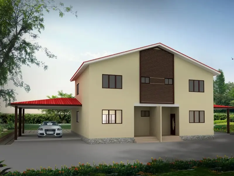 Asrama Sakola Steel Prefabricated