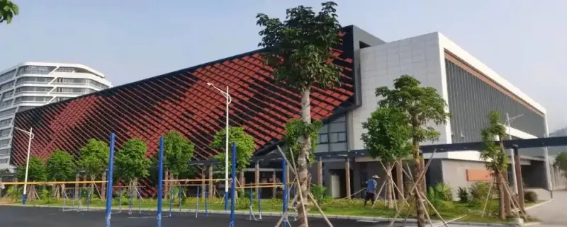 Spasi Truss Struktur Gymnasium