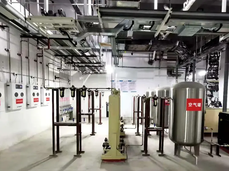Gedong Pasokan Gas Médis Steel
