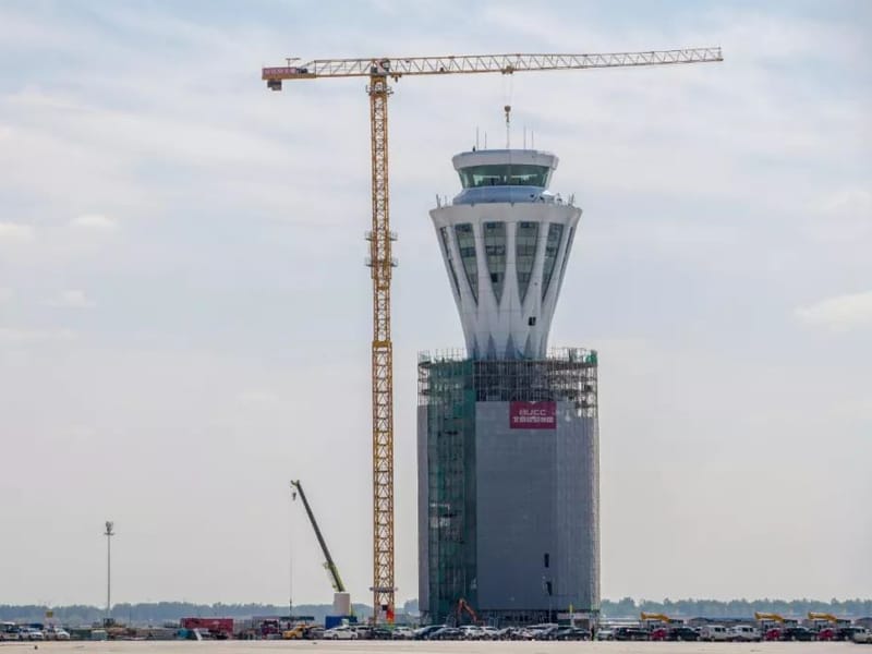 Struktur baja Airport Control Tower