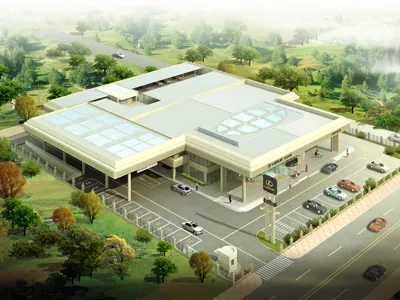 Struktur baja balok balanja hotél Hotel Hotel