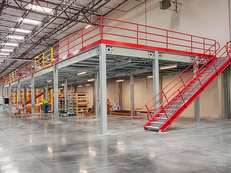 Struktur baja Mezzanine