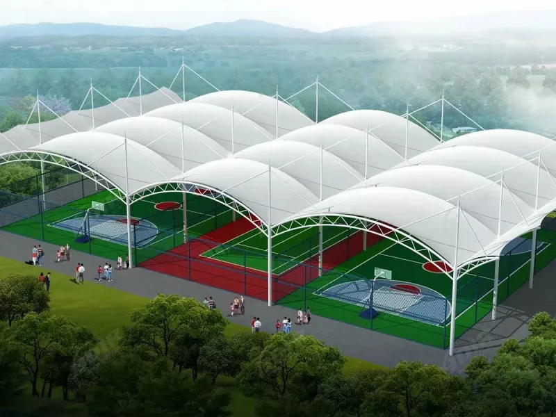 Struktur baja Stadion Olahraga outdoor