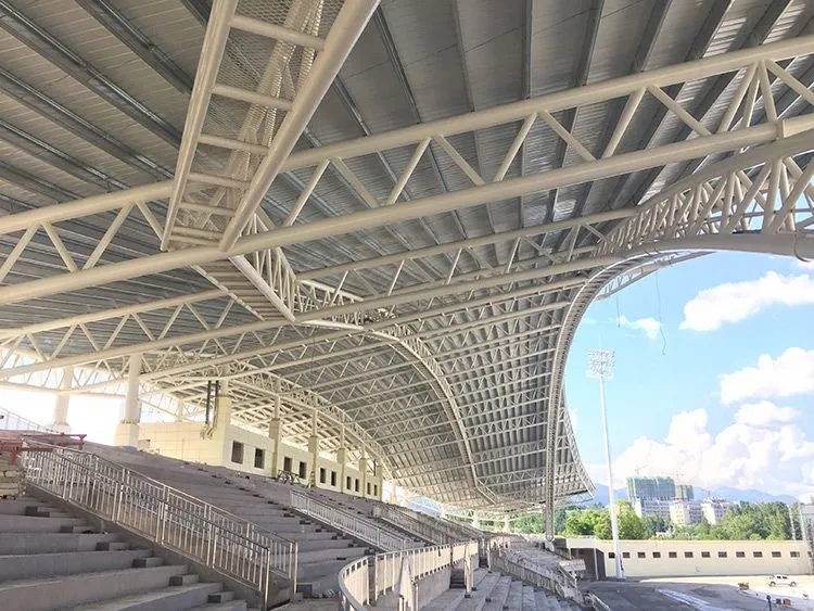 Wangunan Stadion Struktur Baja