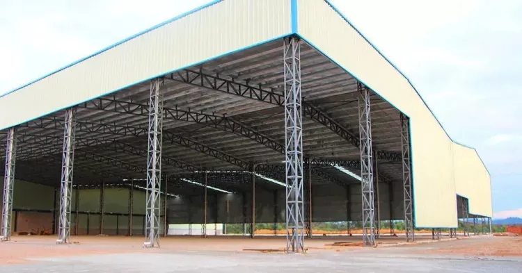Steel Truss Gudang