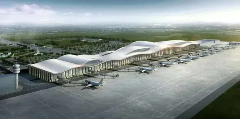 Samentara dimekarkeun Steel Terminal Aula